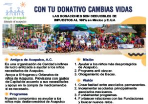 Folleto Donativo